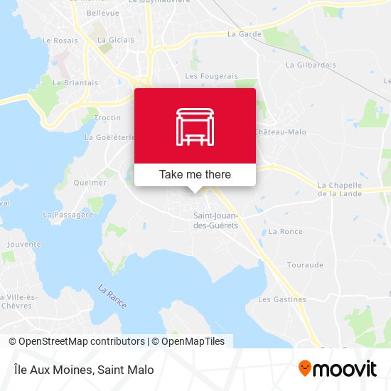 Île Aux Moines map