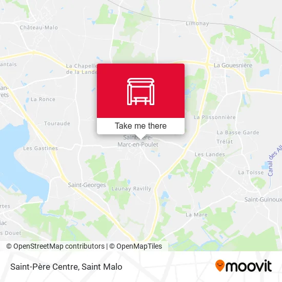Saint-Père Centre map