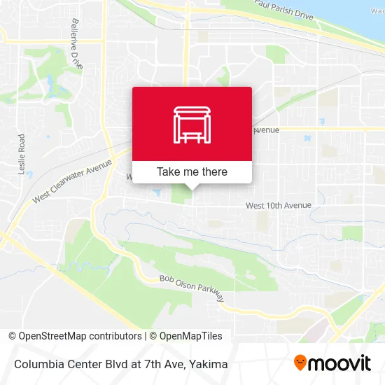 Mapa de Columbia Center Blvd at 7th Ave
