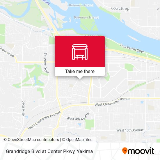 Grandridge Blvd at Center Pkwy map