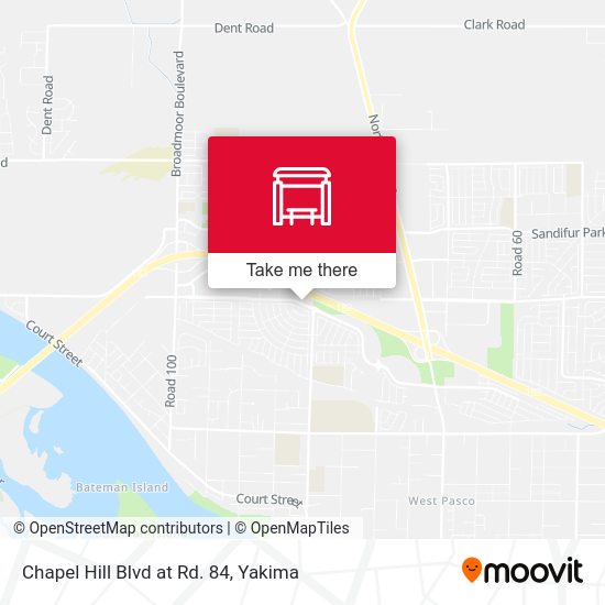 Chapel Hill Blvd at Rd. 84 map