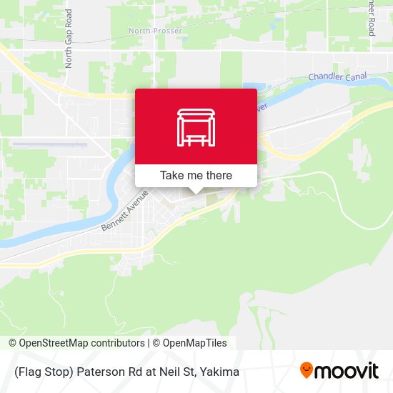 Mapa de (Flag Stop) Paterson Rd at Neil St