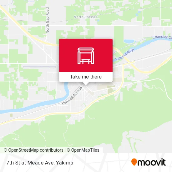 Mapa de 7th St at Meade Ave