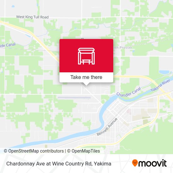 Mapa de Chardonnay Ave at Wine Country Rd