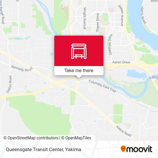 Queensgate Transit Center map