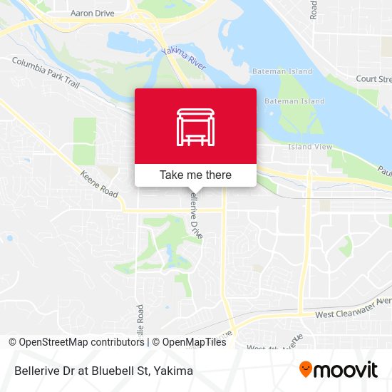 Mapa de Bellerive Dr at Bluebell St