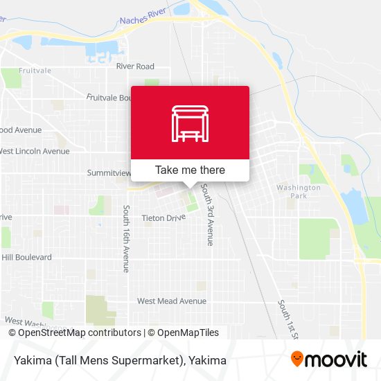 Yakima (Tall Mens Supermarket) map