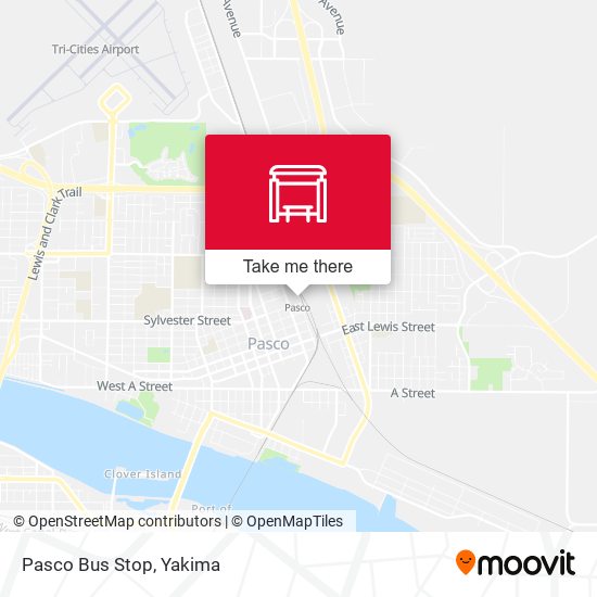 Pasco Bus Stop map