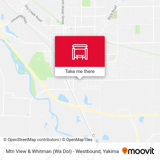 Mapa de Mtn View & Whitman (Wa Dol) - Westbound
