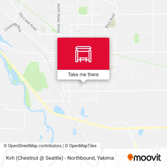 Mapa de Kvh (Chestnut @ Seattle) - Northbound