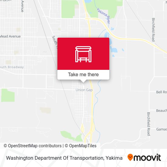 Washington Department Of Transportation map