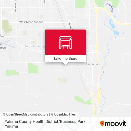 Yakima County Health District / Business Park map