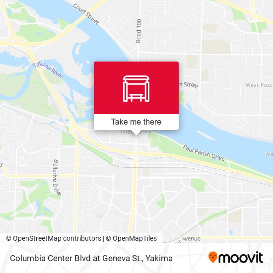 Columbia Center Blvd at Geneva St. map