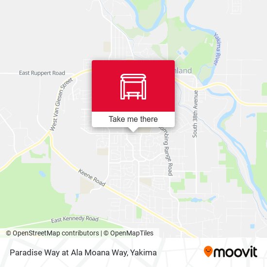 Paradise Way at Ala Moana Way map