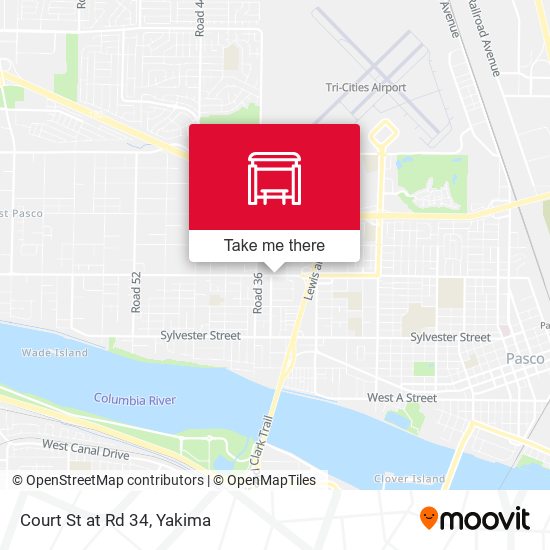 Mapa de Court St at Rd 34