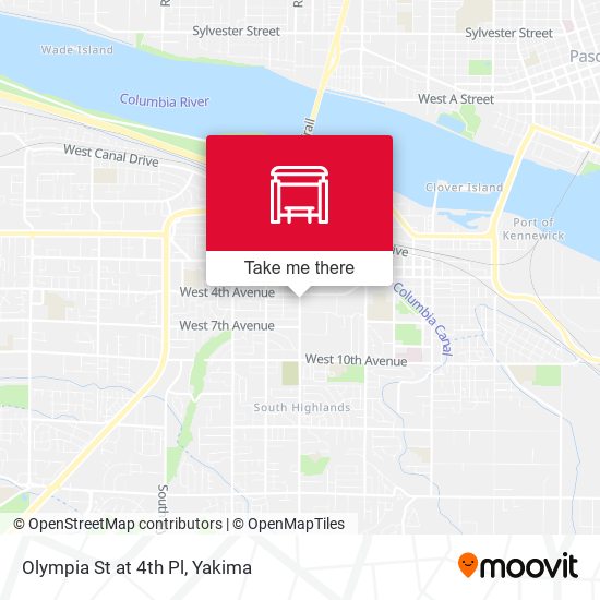 Mapa de Olympia St at 4th Pl
