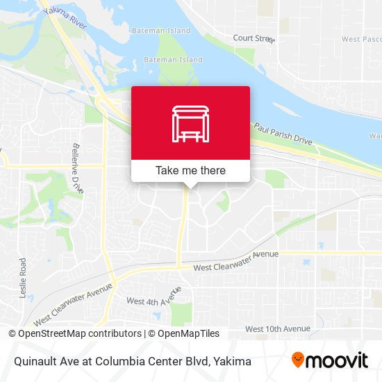 Quinault Ave at Columbia Center Blvd map