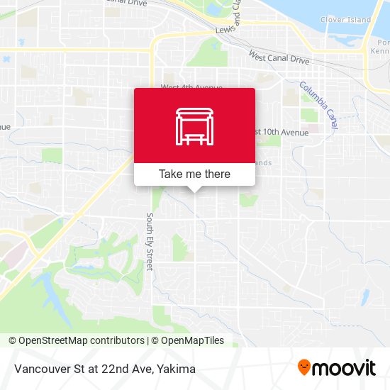 Vancouver St at 22nd Ave map