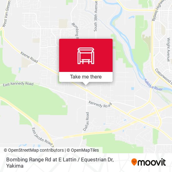 Bombing Range Rd at E Lattin / Equestrian Dr map