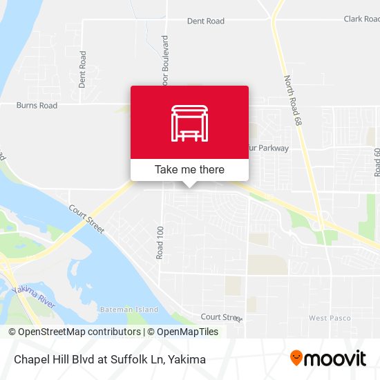 Chapel Hill Blvd at Suffolk Ln map