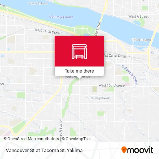 Vancouver St at Tacoma St map