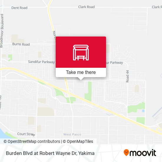 Burden Blvd at Robert Wayne Dr map