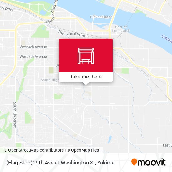Mapa de (Flag Stop)19th Ave at Washington St