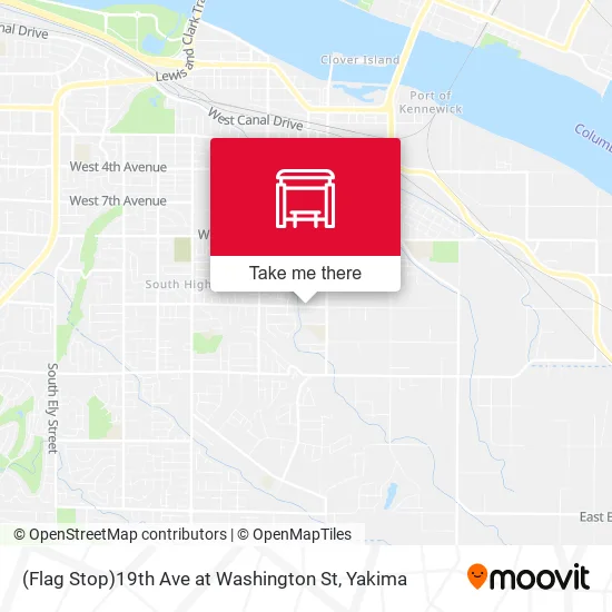 Mapa de (Flag Stop)19th Ave at Washington St