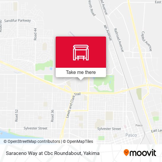 Saraceno Way at Cbc Roundabout map