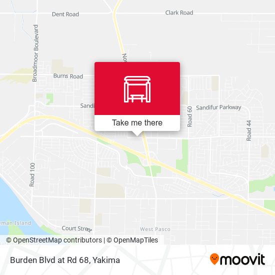 Mapa de Burden Blvd at Rd 68