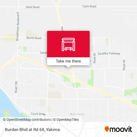 Mapa de Burden Blvd at Rd 68