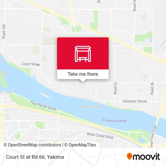 Court St at Rd 66 map