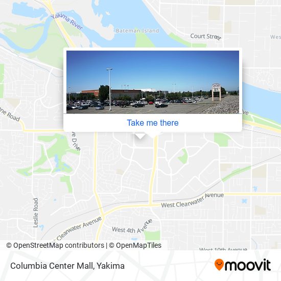 Columbia Center Mall map