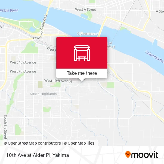 Mapa de 10th Ave at Alder Pl