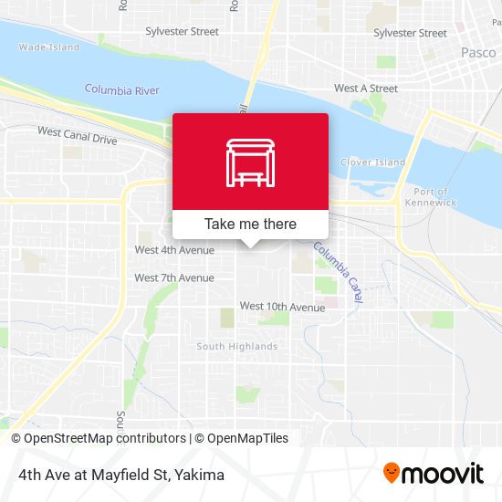 Mapa de 4th Ave at Mayfield St