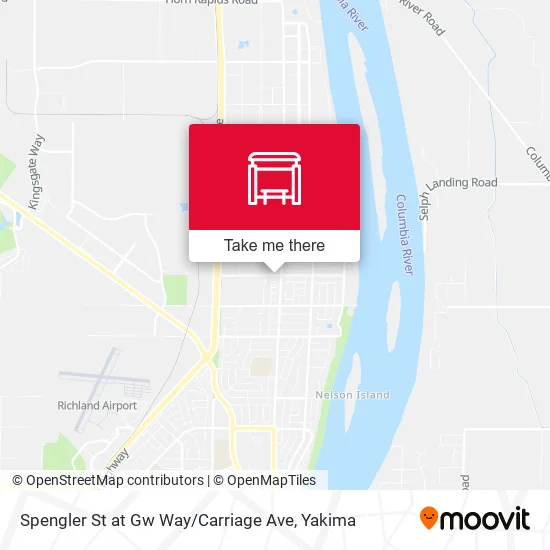 Mapa de Spengler St at Gw Way / Carriage Ave
