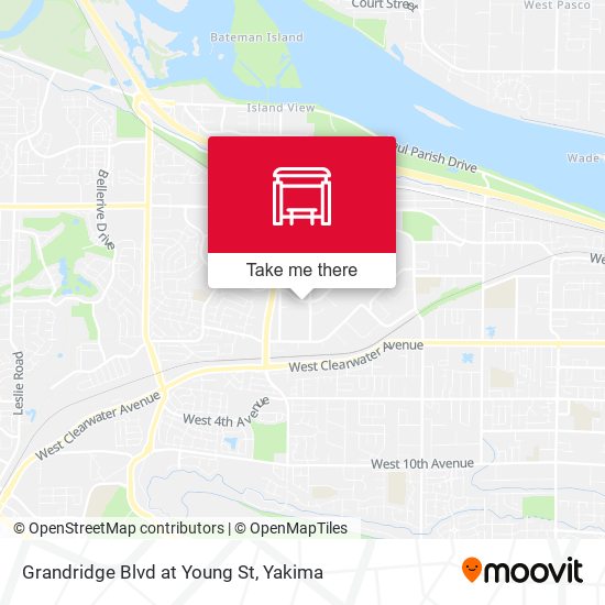 Grandridge Blvd at Young St map