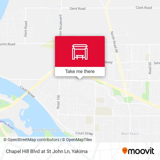 Mapa de Chapel Hill Blvd at St John Ln