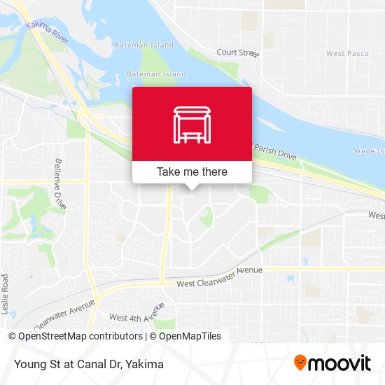 Young St at Canal Dr map