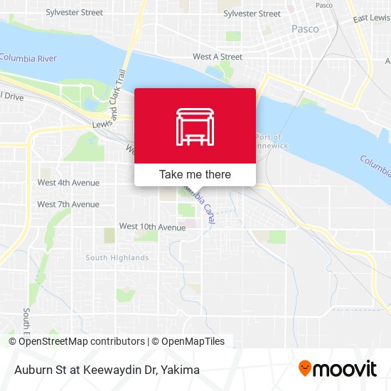 Mapa de Auburn St at Keewaydin Dr