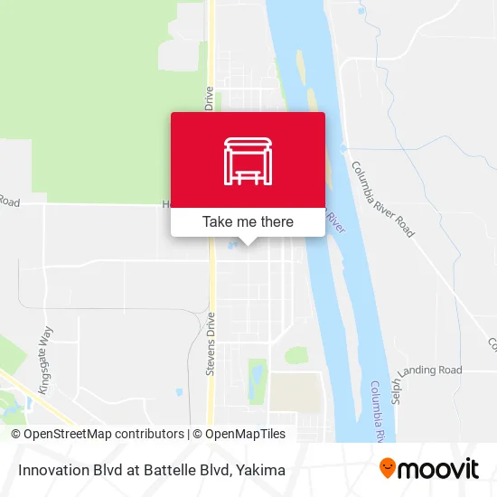 Mapa de Innovation Blvd at Battelle Blvd