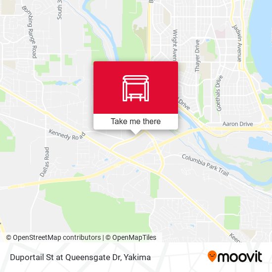 Mapa de Duportail St at Queensgate Dr