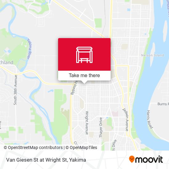 Mapa de Van Giesen St at Wright St