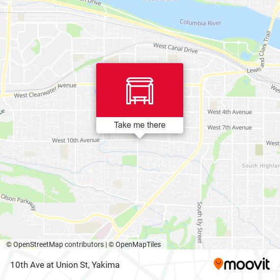 Mapa de 10th Ave at Union St