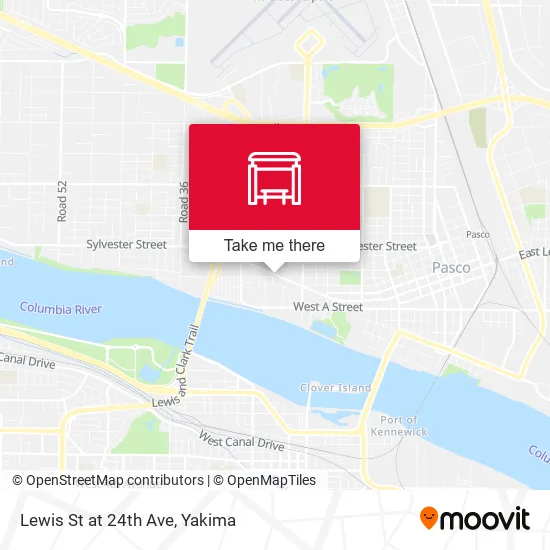 Mapa de Lewis St at 24th Ave