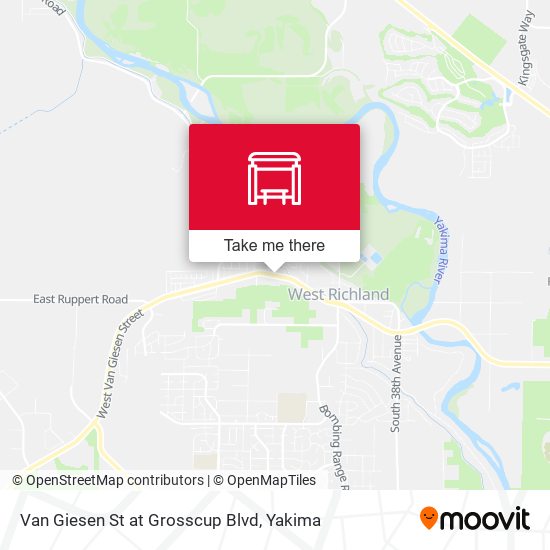 Van Giesen St at Grosscup Blvd map