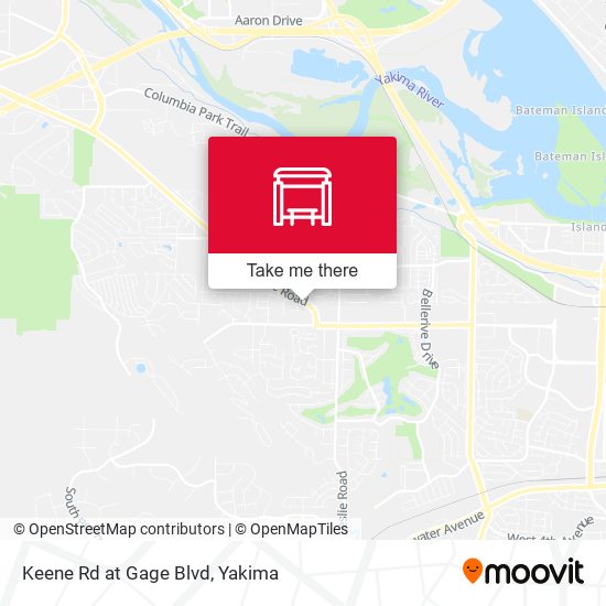 Mapa de Keene Rd at Gage Blvd