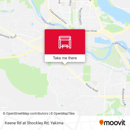 Mapa de Keene Rd at Shockley Rd