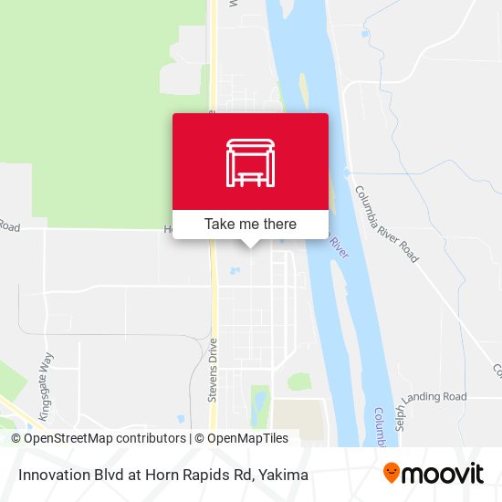 Mapa de Innovation Blvd at Horn Rapids Rd