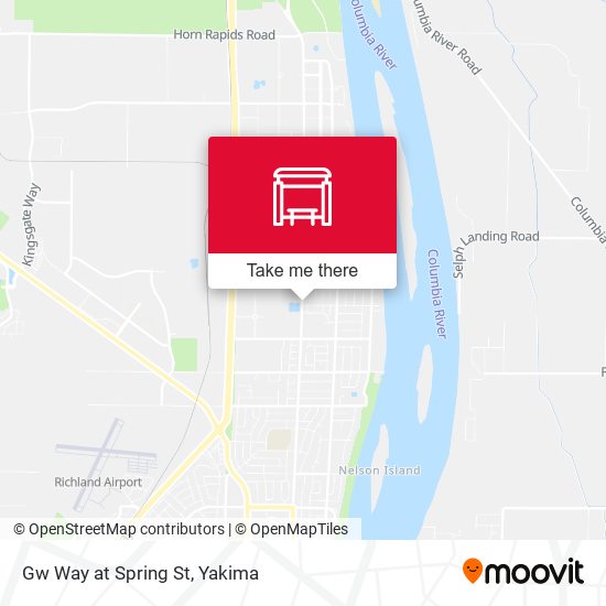 Mapa de Gw Way at Spring St